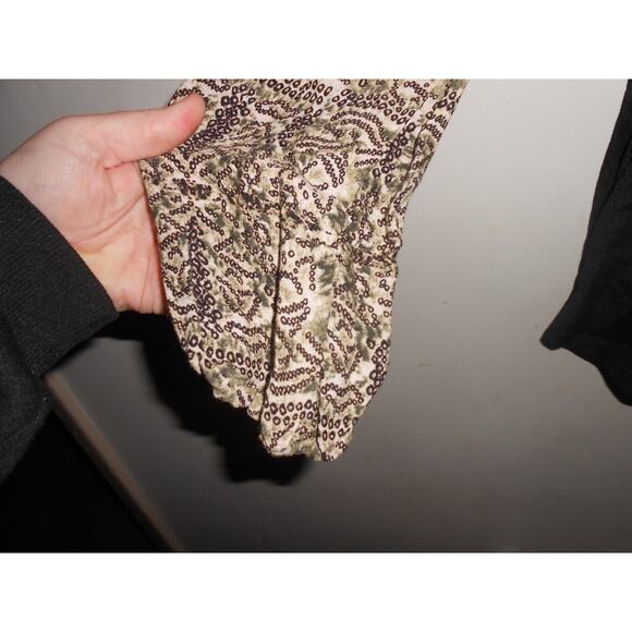 Free People Blouse Womens S Black Wildest Moments Boho Tunic Peasant Cottagecore - Picture 2 of 5